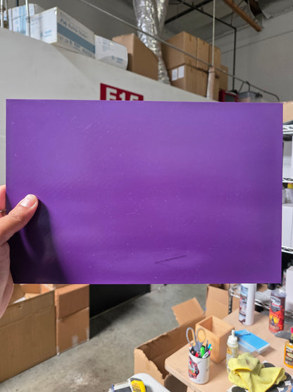 Purple Hex (Mark on back of print)