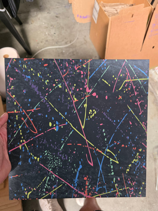 Paint splatter (faded print)