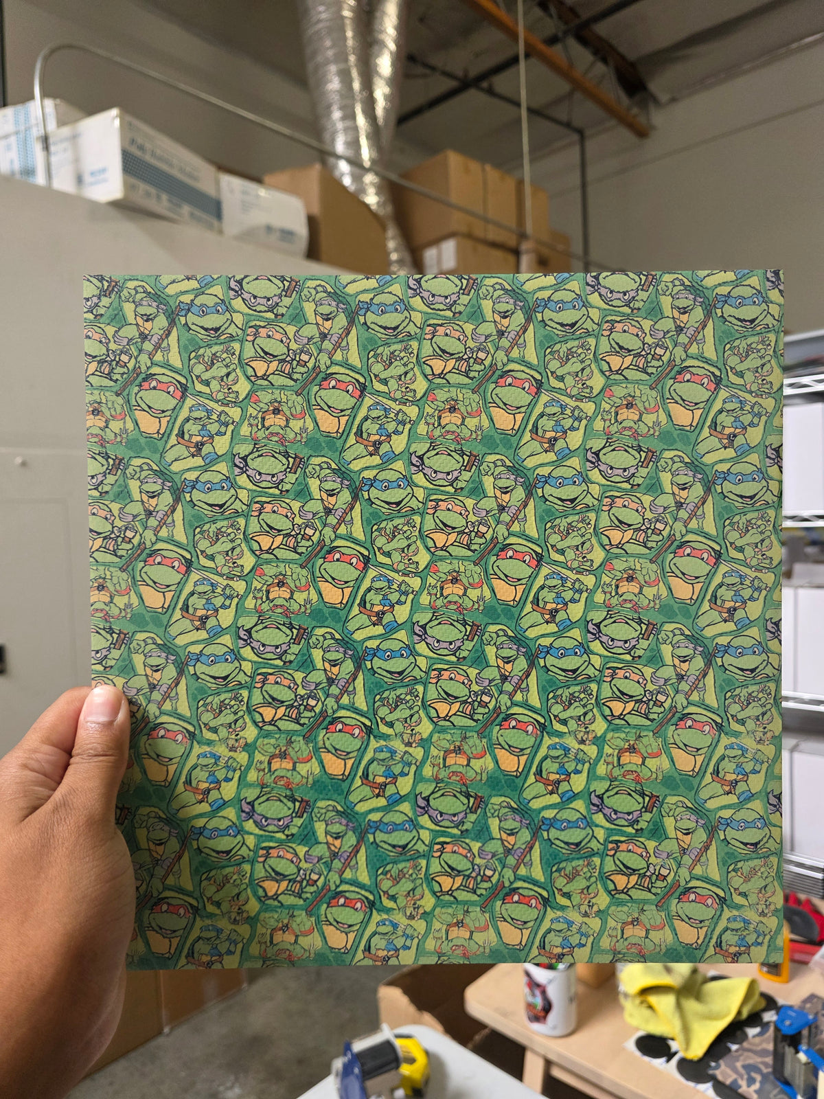 TMNT (Faded edges at bottom)
