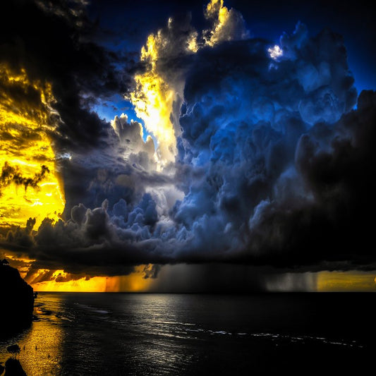 Colorful Storm Clouds